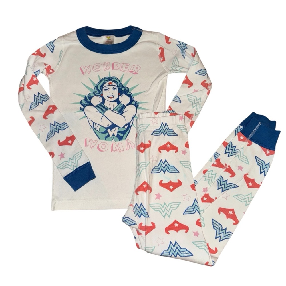Hanna Andersson Wonder Woman Long John Pajamas